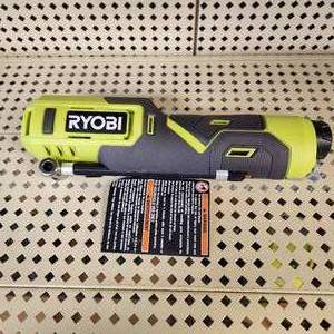 lot 5 image: Ryobi Cordless FVIF51 Inflator Open Box Great Condition