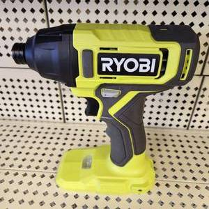 lot 23 image: Ryobi PCL235 18V 14 Impact Driver Open Box Great Condition