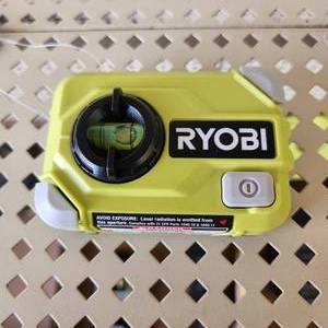 lot 30 image: Ryobi Laser Level Ell1501 Open Box Excellent Condition