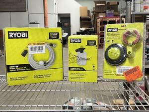 lot 32 image: Lot of Ryobi Misc