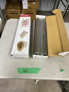 lot 45 image: 2) BOXES COLLATED SUBFLOOR SCREWS #8X2 SQUARE #2