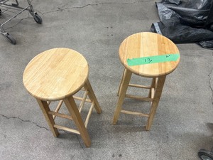 lot 13 image: QTY 2 30 BAR STOOLS