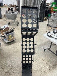lot 34 image: DISPLAY RACK FOR 8-12 X 11 BROCHURES
