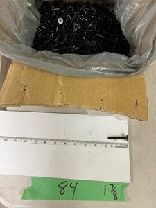 lot 84 image: 29LBS 14-20 X 1-78 JOINT CONNECTOR BOLTS BLACK OXIDE