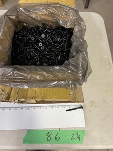 lot 86 image: 30LBS 14-20 X 2-34 JOINT CONNECTOR BOLTS BLACK OXIDE