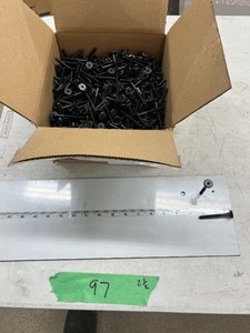 lot 97 image: 20LBS 14-20 X 2-12 BLACK CONNECTOR BOLTS