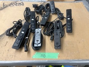 lot 110 image: 8 ELECTRICAL OUTLETS FOR CABINETS