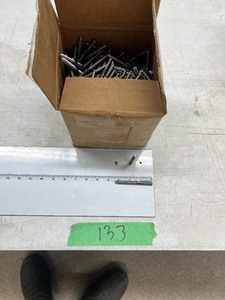 lot 133 image: 25LBS 3-12 HANGER BOLTS