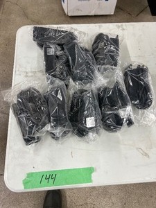 lot 144 image: 9 ELECTRICAL OUTLETS FOR CABINETS  2 PLUGIN TYPE