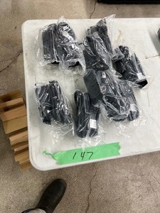 lot 147 image: 9 ELECTRICAL OUTLETS FOR CABINETS  2 PLUGIN TYPE