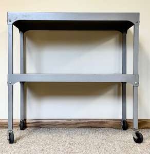 lot 82 image: Vintage Utility Cart by Tiffany Stand, St Louis MO