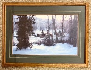 lot 115A image: Framed Print Follow The Riverby Robert Duncan