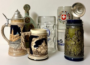 lot 148 image: Beautiful Steins and More Decor