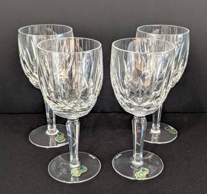 lot 66 image: Waterford Crystal Kildare Water Goblet Set