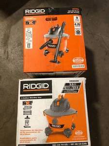 lot 20 image: Lot of Assorted WetDry Shop Vacs Various Models and Conditions  Customer Returns See Pictures