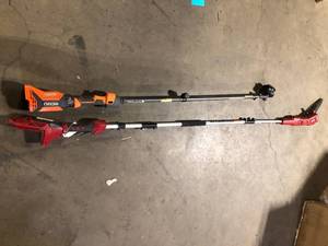 lot 39 image: Lot of assorted String Trimmers Various Sizes and Conditions  Customer Returns See Pictures