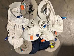 lot 40 image: Lot of assorted Bucket Hats Various Sizes and Conditions  Customer Returns See Pictures