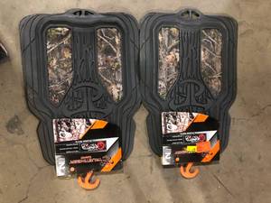 lot 45 image: Lot of Custom Accessories True Timer Kanati Camo 2-Piece All Weather Floor Mat Customer Returns See Pictures