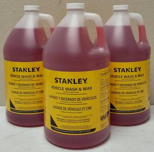 Stanley (3) Gallons Vehicle Wash & Wax - Pressure Washer Detergent Car & Truck Part # STCTW004