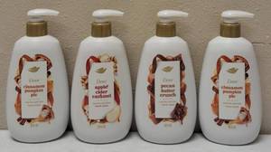 Dove  (4) 12 FL OZ Bottles  Limited Edition Hand Wash - Fall Scents