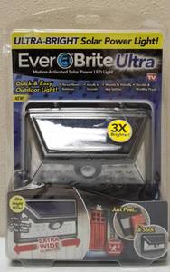 Ever Brite Ultra   NEW  Motion-Activated Solar Powered LED Light
