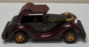 Vintage Wooden Car