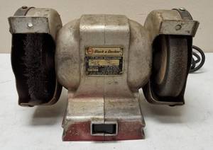 Black & Decker  6 H. D. Deluxe Bench Grinder