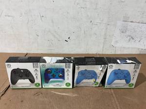 lot 257 image: LOT OF 4 PowerA Wired Controller
