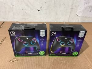 lot 265 image: LOT OF 2 PowerA Advantage Wired Controller