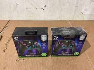 lot 266 image: LOT OF 2 PowerA Advantage Wired Controller