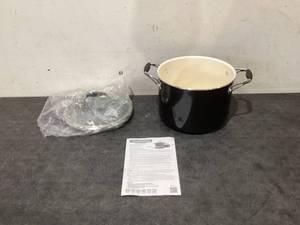 lot 637 image: Tramontina Deluxe Covered Stock Pot