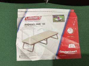 lot 97 image: LOT OF 2 Coleman Ridgeline Camping Cot