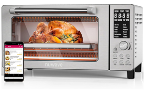 lot 505 image: Nuwave Bravo Air Fryer Toaster Smart Oven