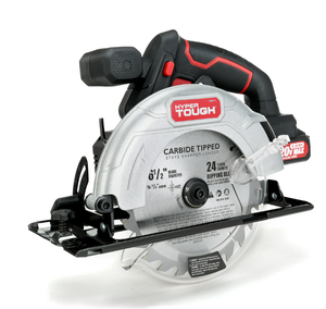 lot 618 image: Hyper Tough 20V Max Lithium-ion Cordless 6-12 inch Circular Saw