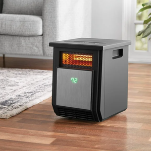 lot 621 image: Mainstays 1500W Electric 4-Element Infrared Cabinet Space Heater for Indoor
