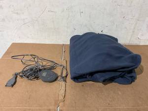 lot 299 image: Full Size Sunbeam Royal Ultra Fleece Heated Electric Blanket, 12 Heat Settings, 12-Hour Selectable Auto Shut-Off