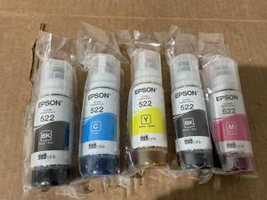 lot 303 image: LOT OF 5 Epson T522 Ink