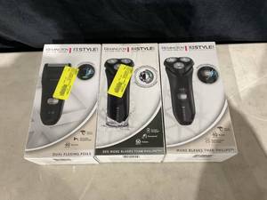 lot 419 image: LOT OF 3 Remington Reliable Cordless Shavers