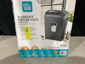 lot 386 image: PenGear 6 Sheet Micro-Cut Shredder