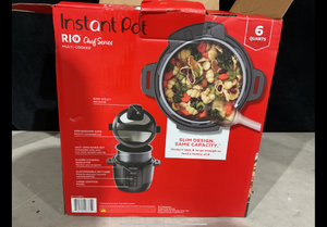 lot 388 image: Instant Pot RIO Chef Series 6 Qt Pressure Cooker and Multi-Cooker