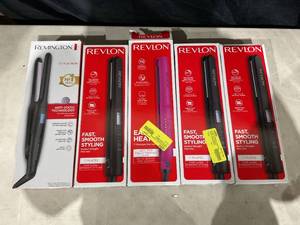 lot 405 image: LOT OF 5 Flat Irons
