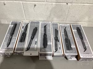 lot 533 image: LOT OF 7 Infiniti Pro Conair Hair Styling Tools