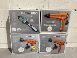 lot 534 image: LOT OF Conair Blow Dryers and Dryer Hair Brush