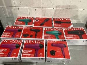 lot 541 image: LOT OF Revlon Hair Blow Dryers