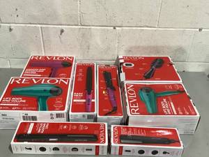 lot 542 image: LOT OF Revlon Hair Tools
