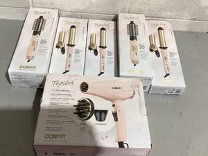 lot 545 image: LOT OF Tayshia Conair Hair Tools