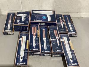lot 548 image: LOT OF Conair Hair Styling Tools