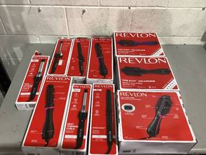 lot 549 image: LOT OF Revlon Hair Tools