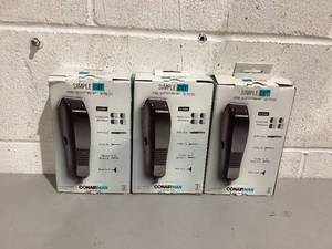 lot 552 image: LOT OF 3 ConairMAN Professional Mens Haircut Kit, Basic Clipper, Guide Combs, & Accessories, HC93W