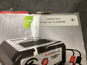 lot 681 image: Schumacher SC1282 10-Amp 12V Fully Automatic Battery Charger and Maintainer